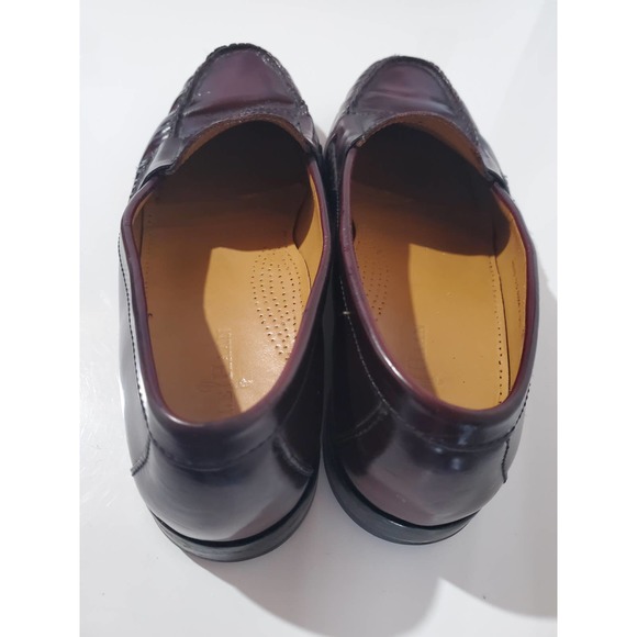 Cole Haan Burgundy Leather Oxfords